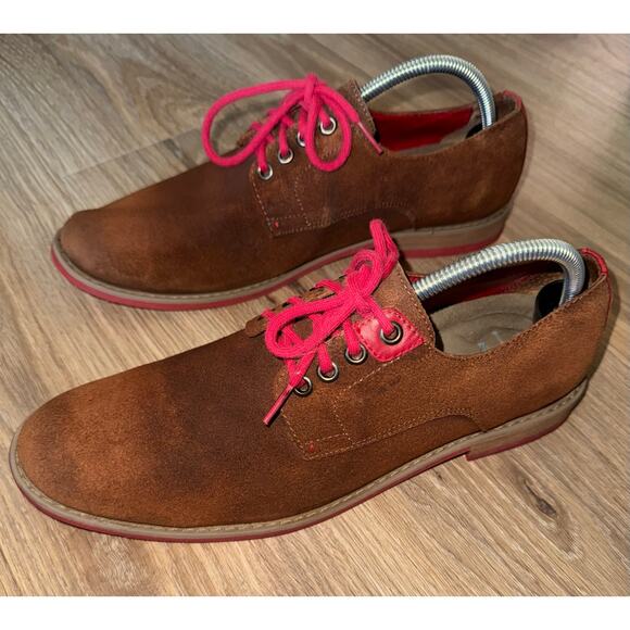 VELEZ suede brown shoes - size 42/ 10 main image 9